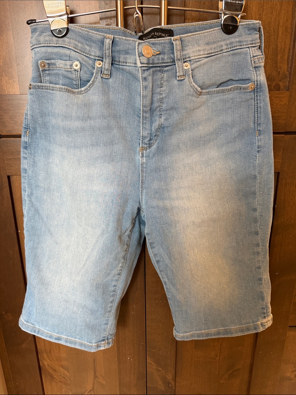 Banana Republic Light Wash Men's Denim Jean Shorts
